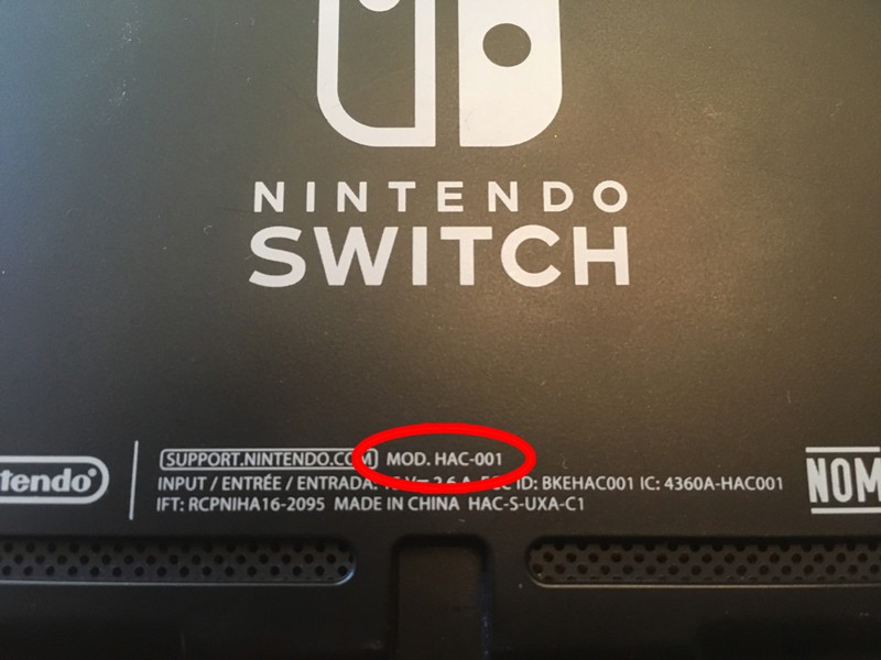 nintendo switch low serial number